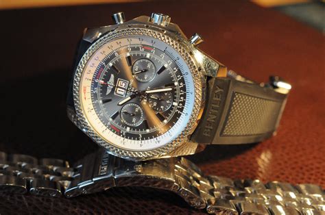 breitling for bentley 6.75 review|Breitling Bentley flying b.